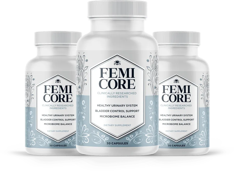 FemiCore three bottle package