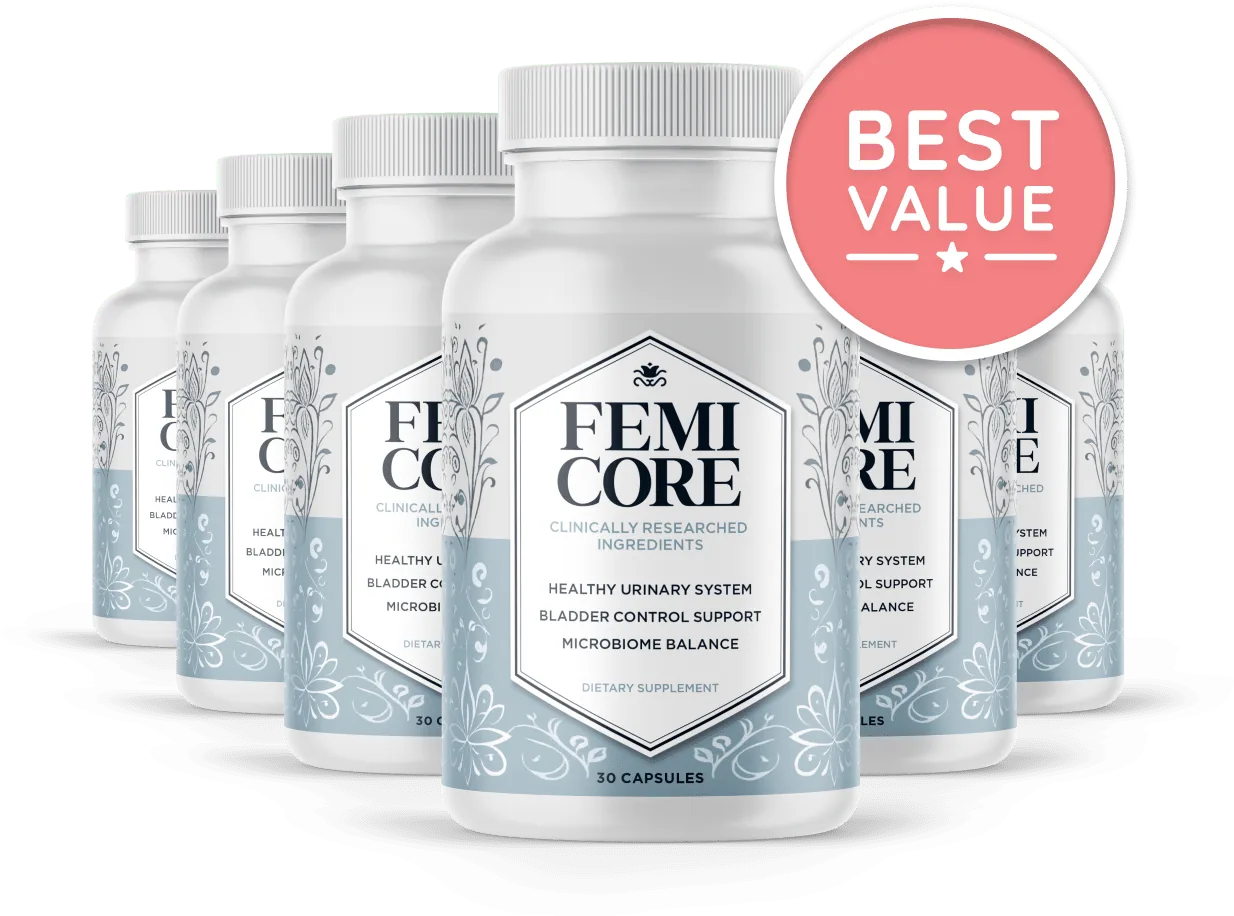 FemiCore six bottle package